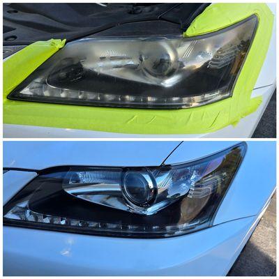 Like New Again Headlight Restoration Mobile Service