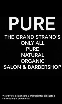 PURE, NATURAL, ORGANIC