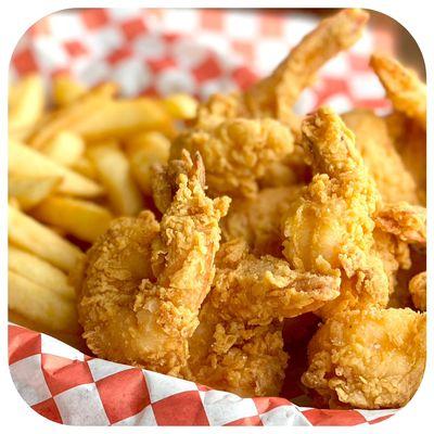 Fried shrimp basket