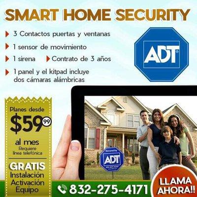 ADT home security en Houston Texas
