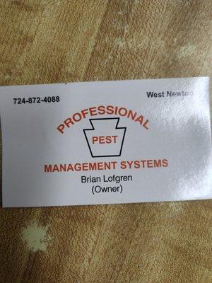 Professional Pest Management Systems