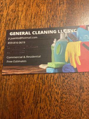 General Cleaning