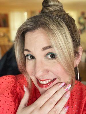 Super fun nail design!