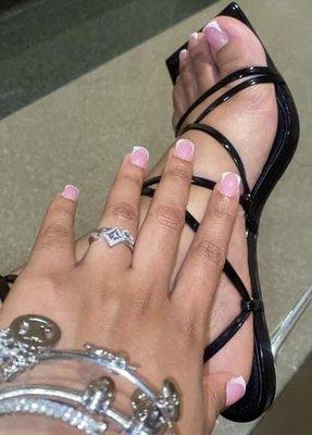 Acrylic Nail and Acrylic Toes
