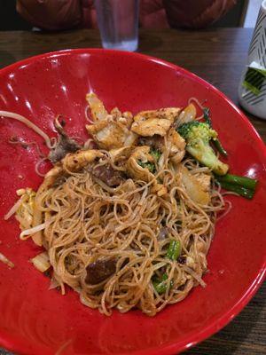 My meal. I separated items to show. Hand cut meats