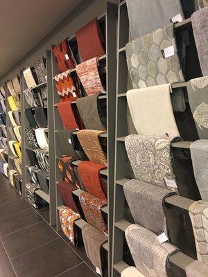 Top Fabric showroom sample yards from Summer 16'.