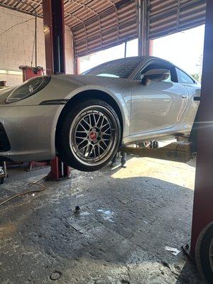 BBS Rims and lowering Coils