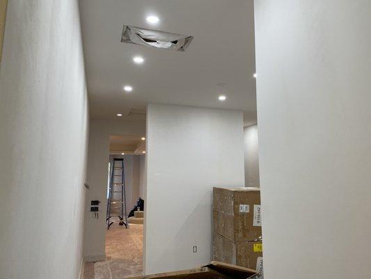 Recessed lights