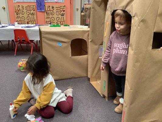 Gingerbread houses!