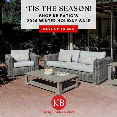 Winter Holiday Sale! Now- 12/31: Just in time for the holidays and New Year: Save 20-60% in-store.
