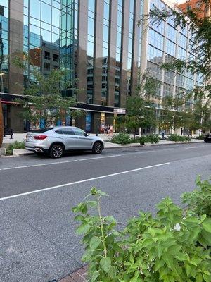 View from across street