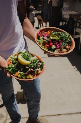 Sunshine Bowl and Farmers Market Salad