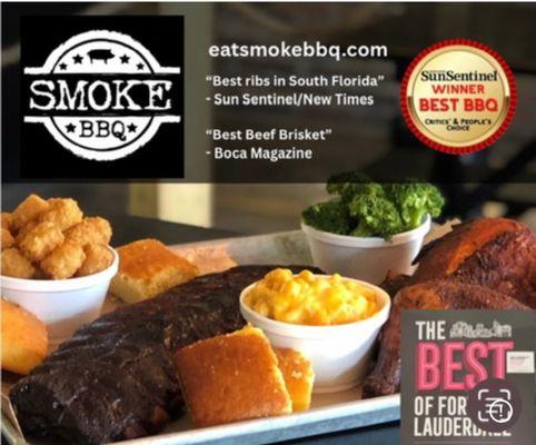 Order online EatSmokeBBQ.com! Best BBQ and Best Catering!