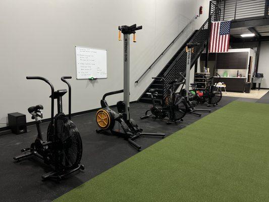 Cardio equipment - Assault Bikes and Ski Erg/Rowers