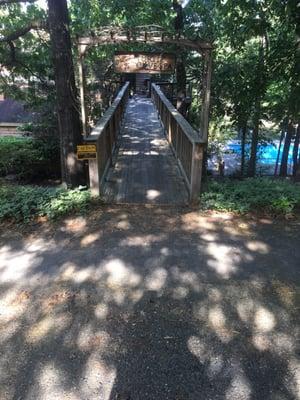 Entrance to turtle cove spa. Magical!