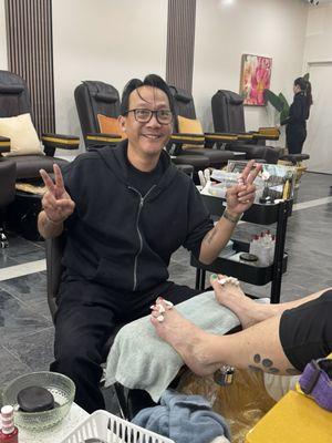 Tom is super nice and did a great job!