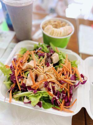 Sesame chicken salad