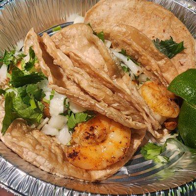 Shrimp tacos