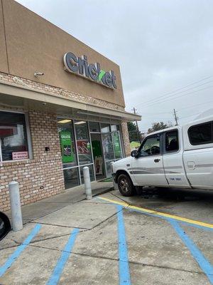 Cricket Wireless next door