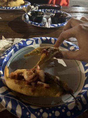 Mirchi bajji stuffed