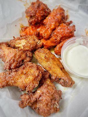 10 Piece Wings (No fries)