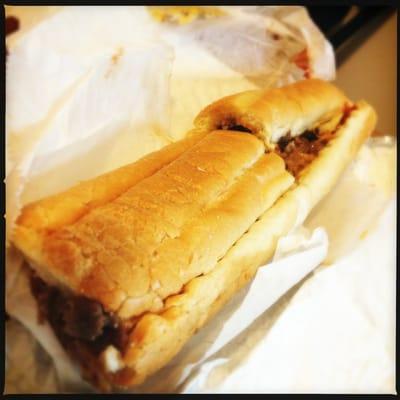 Beef cheesesteak
