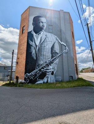 John Coltrane Mural