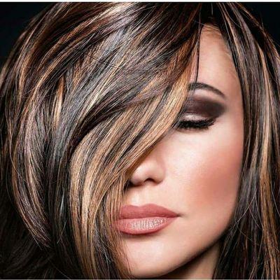 Tiger-Eye highlights by Fantastic Sams.