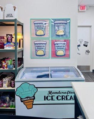 Interior - Furniture City Creamery (Creston)