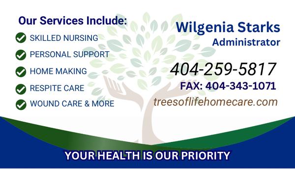 Tree’s of Life Homecare