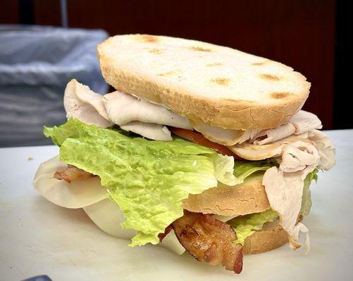 Look at that sandwich! It tastes as good, as it looked.