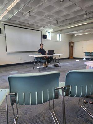 Confrence room on lower level