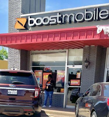 Outside of the store