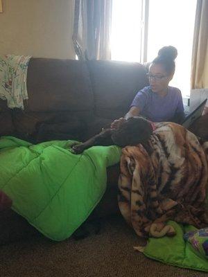 Recovering surrounded by love