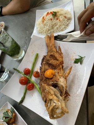 Pargo Frito (Red Snapper)