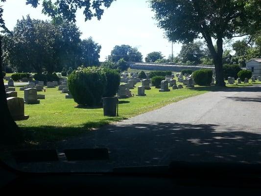 Holy cross cemetery