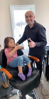 Kids haircuts