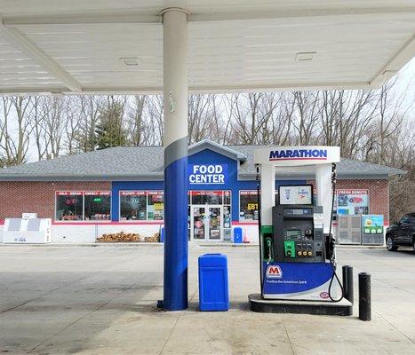 exterior is nearly new and clean