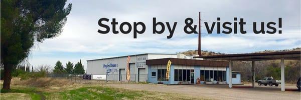 We are conveniently located at 3132 N. Grand Ave in Nogales, Arizona.