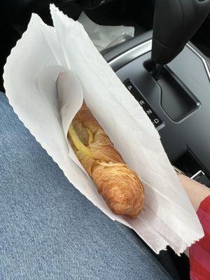 Croissant Breakfast Sandwich