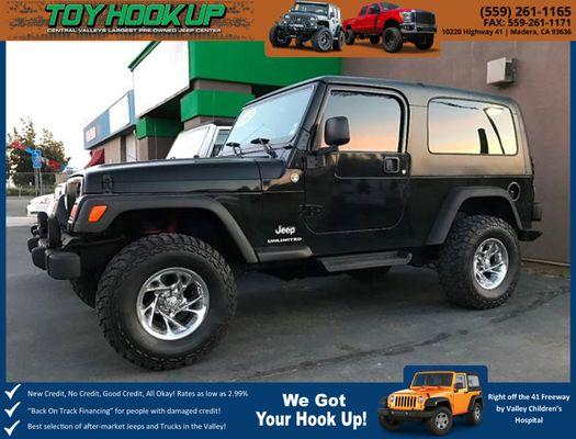 2005 Jeep Wrangler Unlimited 4WD 2dr --- $15999
