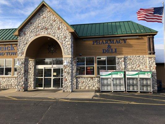 Located inside Town & Country Market