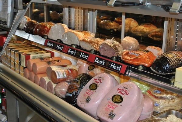Full line of Boar's Head cold cuts