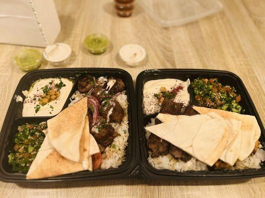 Lamb Kabab Plate & Combo Plate