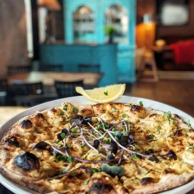 Crab flatbread (special)