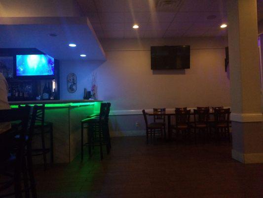 inside the restaurant