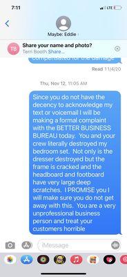 Eddie’s Moving services