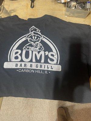 Found this shirt in my closet. It was gifted to me long, long time ago on the Kankakee River from a gentleman that was canoeing with us.