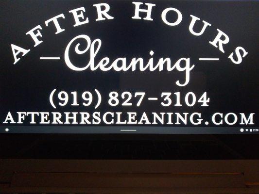 After Hours Cleaning