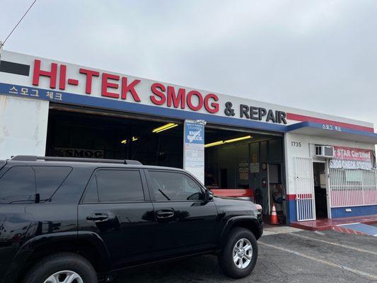 Convenient location and friendly service